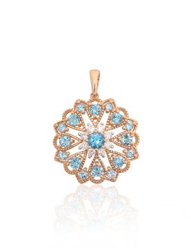 Gold pendant 