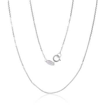 Goldene Kette Anchor 0.8 mm , Diamantenbearbeitung der Facetten 