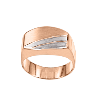 Herrenring aus Rotgold 585° 