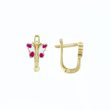 Kinder Gelb gold 585° (14K) Ohrringe 