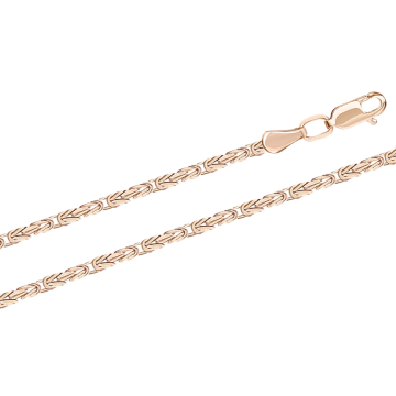 Bracelet/chain in red gold of 585 assay value 
