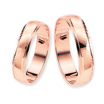 Trauring aus Rotgold 585° 