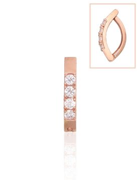 Goldenes Piercing für die Bauchnabel 