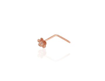 Goldenes Piercing 