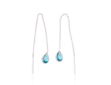 Silver earrings 
