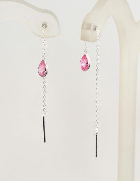 Silver earrings 