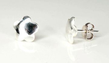 Silberne Ohrstecker 