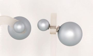 Silberne Ohrstecker 
