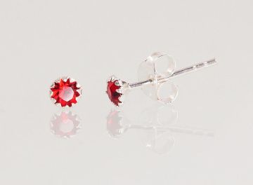 Silberne Ohrstecker 