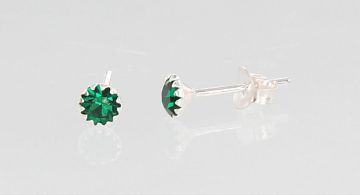 Silberne Ohrstecker 