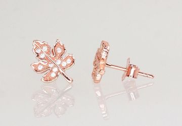 Silberne Ohrstecker 