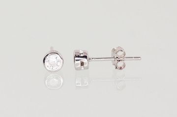 Silberne Ohrstecker 