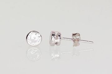 Silberne Ohrstecker 