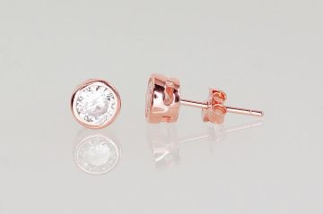 Silberne Ohrstecker 