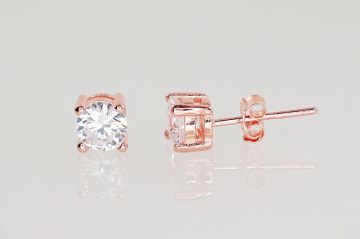 Silberne Ohrstecker 