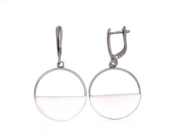 Silver earrings 