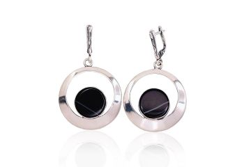 Silver earrings 