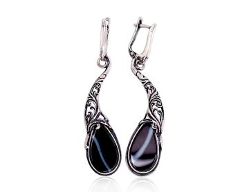 Silver earrings 