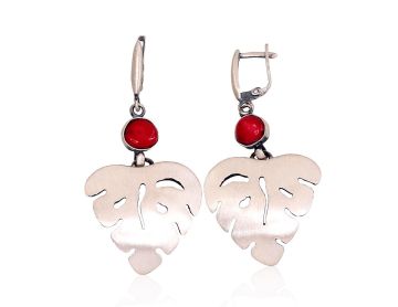 Silver earrings 