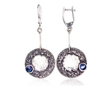 Silver earrings 