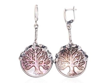 Silver earrings 