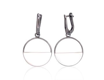 Silver earrings 