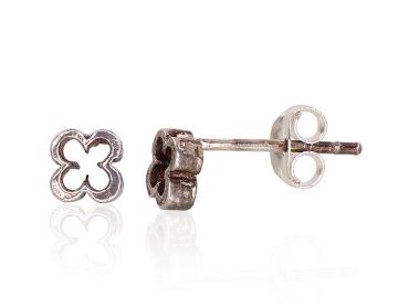 Silberne Ohrstecker 