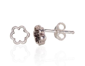 Silberne Ohrstecker 