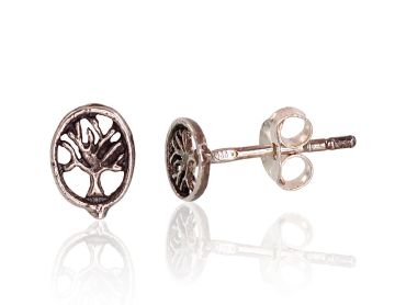 Silberne Ohrstecker 