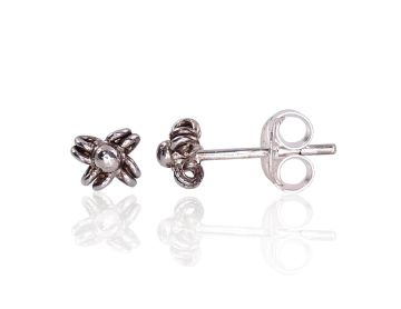 Silberne Ohrstecker 
