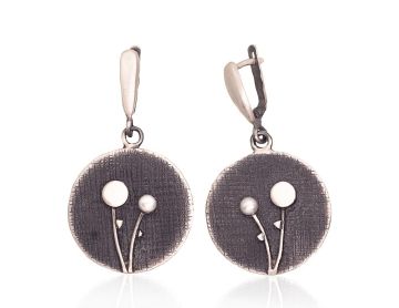 Silver earrings 