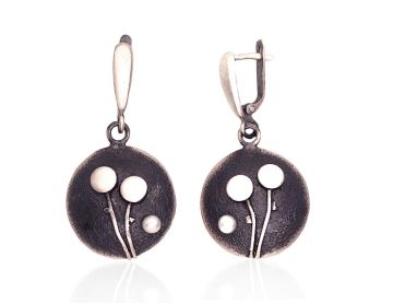 Silver earrings 