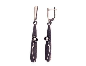 Silver earrings 