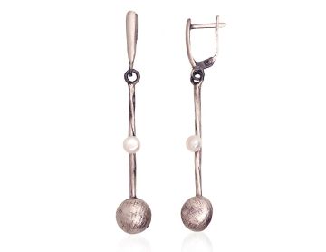Silver earrings 