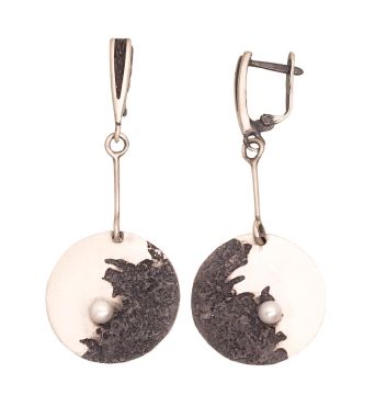 Silver earrings 