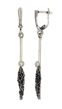 Silver earrings 