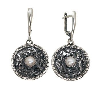 Silver earrings 