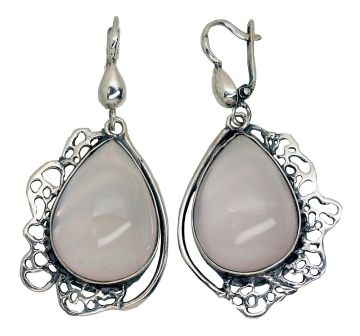 Silver earrings 