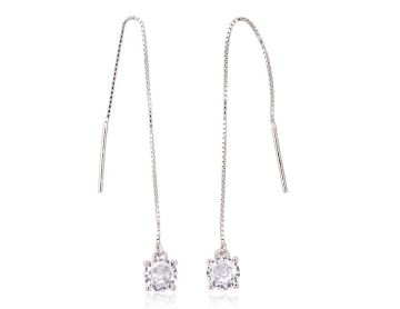 Silver earrings 
