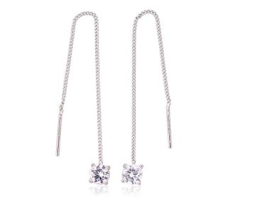 Silver earrings 