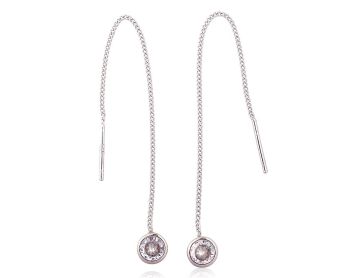 Silver earrings 