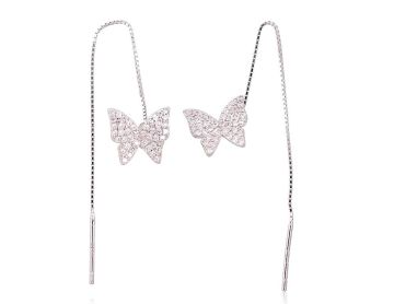 Silver earrings 