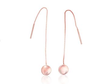 Silver earrings 