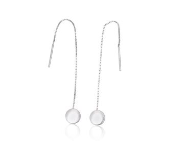 Silver earrings 