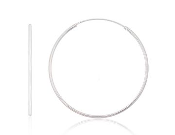 Silver earrings-rings 