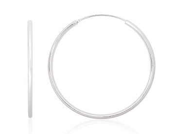 Silver earrings-rings 