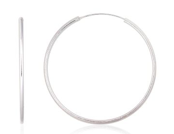 Silver earrings-rings 