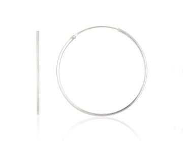 Silver earrings-rings 