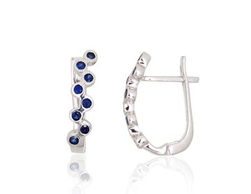Silver earrings 
