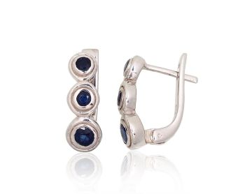Silver earrings 